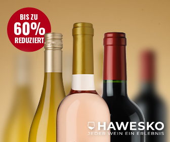 Hawesko: Weinpakete, bis zu 60 % reduziert